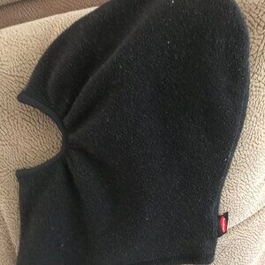 Polarsport - Balaclava Face Full Mask Ski Hood - Black Fleece - Size S/M